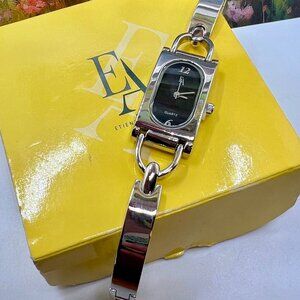 Etienne Aigner Silver Equestrian Watch